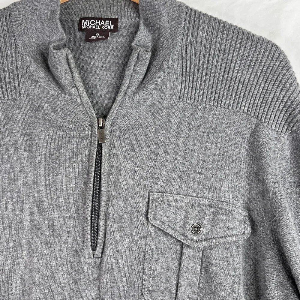 Michael Kors Grey Pullover sweater Size XL‎